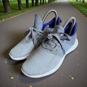 Reebok Astroride Strike Grey and Purple Womens 5.5 Sneakers CN5304